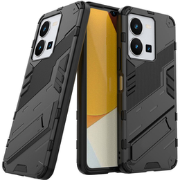 Pouzdro pro Vivo Y35 4G, Military kickstand, černé