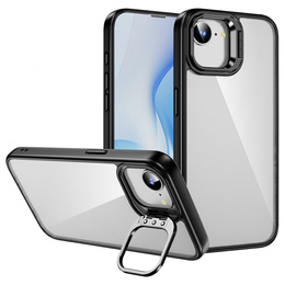 Pouzdro pro Iphone 16E, Kickstand Frame, transparentní / černé