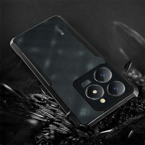 Pouzdro pro Realme C61, AntiDrop Hybrid, černé