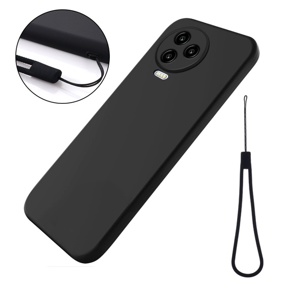 Pouzdro pro Infinix Note 12 Pro 4G / Note 12 2023, Silicone Lite, černé