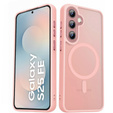 Matné pouzdro pro iPhone 17 Pro, pro MagSafe, průsvitné růžové