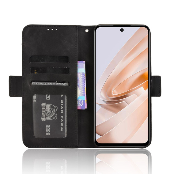 Klopové pouzdro pro Xiaomi Redmi 13, Card Slot, černé