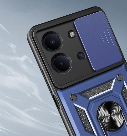 Pancéřové pouzdro pro Xiaomi Redmi 15C 4G/LTE, CamShield Slide, modré