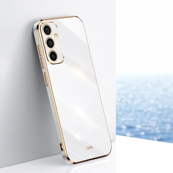 Pouzdro pro Samsung Galaxy A35 5G, Glamour CamShield, bílé