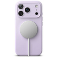 Pouzdro Ringke pro iPhone 17 Pro Max, silikonové magnetické pouzdro MagSafe, světle fialové