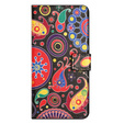 Klopové pouzdro pro Motorola Moto G53 5G / G23 / G13, Wallet, colorful jellyfish, černé