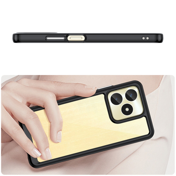 Pouzdro pro Realme C51, Fusion Hybrid, transparentní / černé
