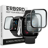 2x hybridní sklo ERBORD pro Amazfit GTS 4 Mini