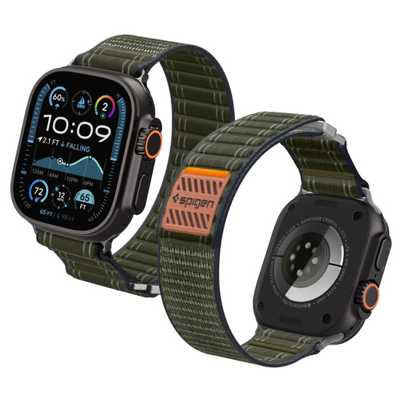 Řemínek Spigen WBF0 Band pro Apple Watch 8/9/10/11/SE/Ultra 1/2 (44/45/46/49 mm)