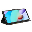 Klopové pouzdro pro Xiaomi Redmi 13C / Poco C65, Wallet, Lace Flower bílé