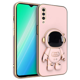 Pouzdro pro Samsung Galaxy A50 / A50s / A30s, Astronaut, růžové