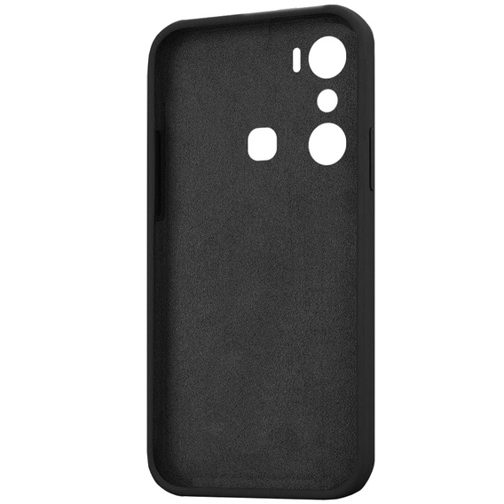Pouzdro pro Infinix Hot 20i, Silicone Lite, černé