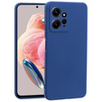 Pouzdro pro Xiaomi Redmi Note 12 4G, Silicone Lite, námořnicky modré