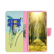 Klopové pouzdro pro Oppo A79 5G, Wallet, feather, modré