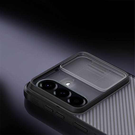 Pouzdro NILLKIN Camshield Pro s krytem fotoaparátu pro Samsung Galaxy A57 5G, průhledné / černé