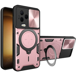 Pancéřové pouzdro pro Infinix Note 12 Pro 4G / Note 12 2023, CamShield Slide, růžové rose gold