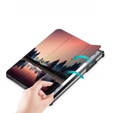 Pouzdro pro Lenovo Tab P11 Pro Gen 2 2022, Smartcase Pen Slot, forest and lake