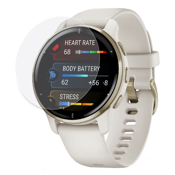 3x ERBORD Hydrogelová fólie pro Garmin Venu 2 Plus