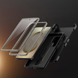 Odolné pouzdro pro Samsung Galaxy S25 Ultra – Tongate MECH Series Clip, černé