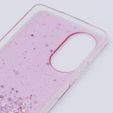Pouzdro pro Oppo A58 4G, Glittery, růžové
