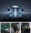Pancéřové pouzdro pro iPhone 16, Dexnor CamProtect MagSafe, zelené