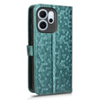 Klopové pouzdro pro Oppo Reno 14F, Wallet Rhombus, zelené