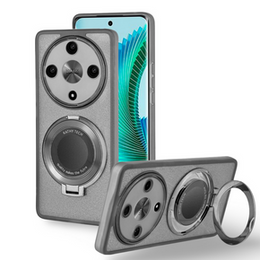 Pouzdro pro Honor Magic 6 Lite 5G, Glittery Magnetic, pro MagSafe, černé