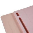 Pouzdro + klávesnice Galaxy Tab S7+ Plus / S8+ Plus /S7 FE T730 T733, Pen Slot, růžové rose gold