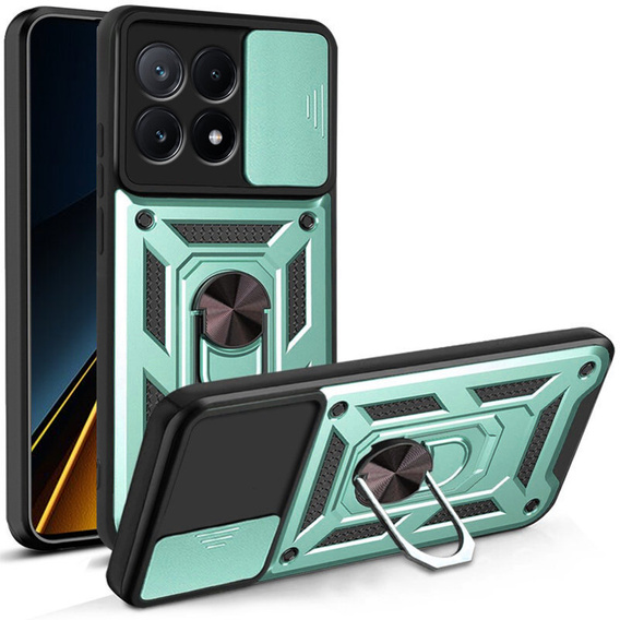 Pouzdro pro Xiaomi Poco X6 Pro 5G, CamShield Slide, černé