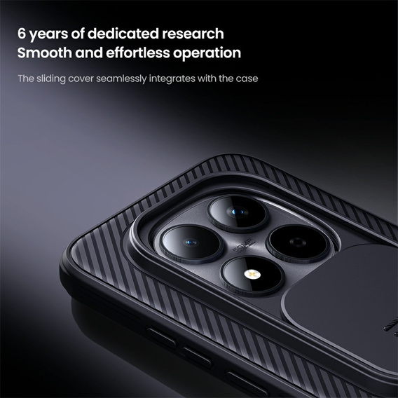 Pouzdro NILLKIN Camshield Pro s krytem fotoaparátu pro Xiaomi Redmi Note 15 Pro 5G