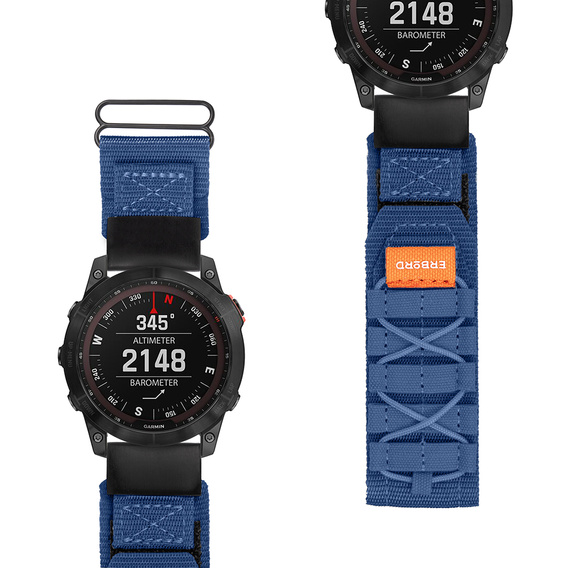 ERBORD Runner Quickfit Nylonový řemínek pro Garmin Fenix 5X/6X/6X PRO/7X