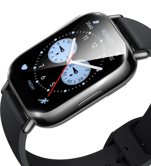 2x Tvrzené sklo s montážním rámečkem ERBORD pro Xiaomi Redmi Watch 5 Lite
