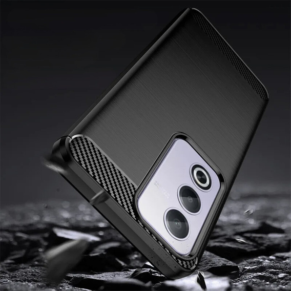 Pouzdro pro Oppo A80, Carbon, černé