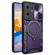 Pancéřové pouzdro pro Infinix Hot 40i, CamShield Slide, fialové