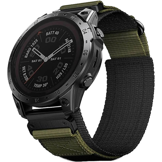 Nylonový řemínek Quickfit pro Garmin Fenix 5/6/6 PRO/7 Forerunner 965/955/945