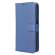 Klopové pouzdro pro Realme Note 50, Wallet Smart Magnet, modré