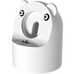 Silikonový nabíjecí stojánek pro Apple Watch 1/2/3/4/5/6/7/8/SE/Ultra, bílý