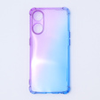 Pouzdro pro Oppo Reno8 T, Gradient Dropproof, Fialová / modrá
