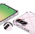 Pouzdro pro Samsung Galaxy A56, Erbord Dropproof, průhledné + sklo