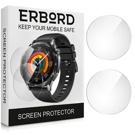 Tvrzené sklo ERBORD (2 kusy) pro Huawei Watch GT 5 46 mm
