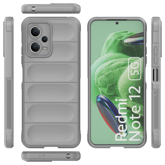 Pouzdro pro Xiaomi Redmi Note 12 5G / POCO X5 5G, Gaming Shockproof, šedé