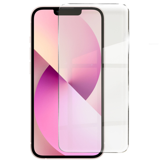 Pouzdro pro iPhone 13, pro MagSafe, ERBORD Matt Case, růžový + sklo na displej