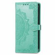 Klopové pouzdro pro Infinix Hot 40i, Mandala, zelené
