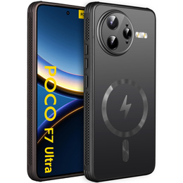 Pouzdro pro Xiaomi Poco F7 Ultra, MagSafe, stříbrné,