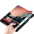 Pouzdro pro Samsung Galaxy Tab A9+, Smartcase, evening landscape