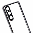 Pouzdro pro Sony Xperia 1 V, Magnetic Dual Glass, stříbrné