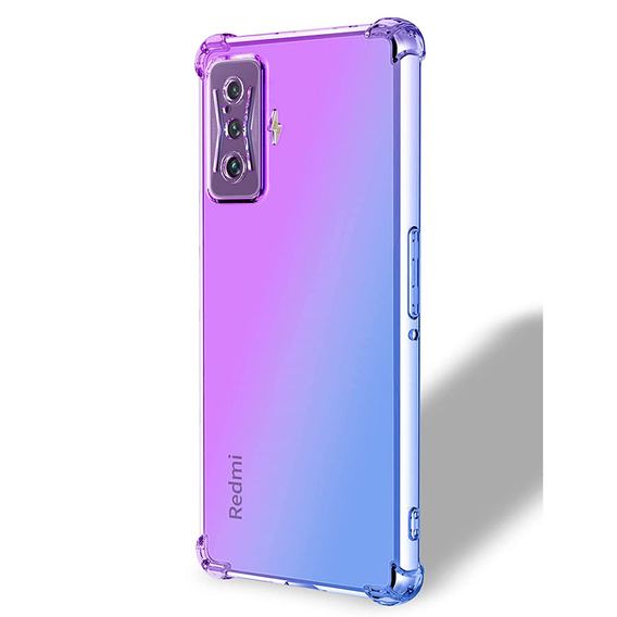 Pouzdro pro Xiaomi POCO F4 GT, Gradient Dropproof, modré