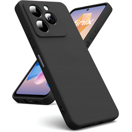 Pouzdro pro Infinix Hot 40i, Silicone Lite, černé