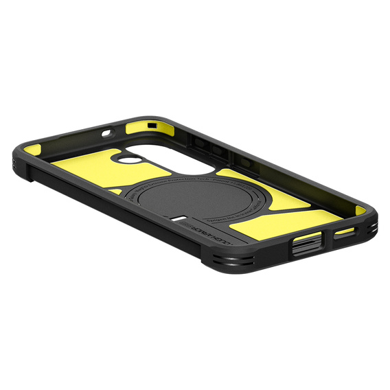 Pouzdro Spigen Tough Armor Mag Black pro Samsung Galaxy S25