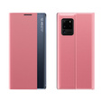 Flipové pouzdro pro Samsung Galaxy A72 5G, Side View, růžové